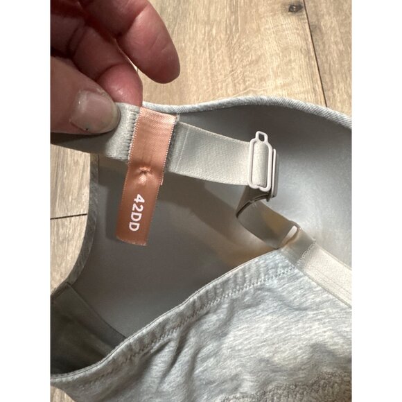 Womens Ambrielle Full Coverage Lightly Padded Gray Bra 42DD With Adjustable Stra - Picture 4 of 7